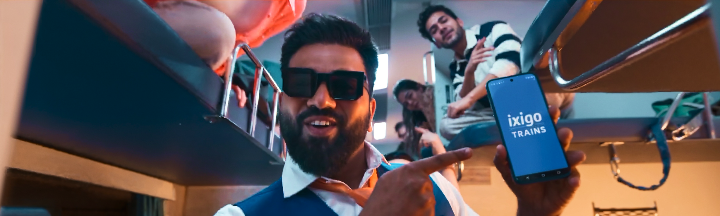 IXIGO : Rohit Sharma as the Ticket Man